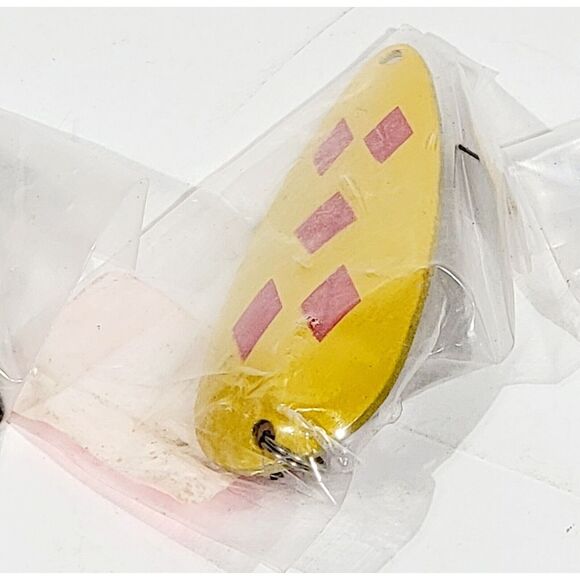 10 Universal Spoon 2 3/4 Oxbord Outdoors Styled Lure Gold/Red/5 Of Diamonds - Picture 9 of 16